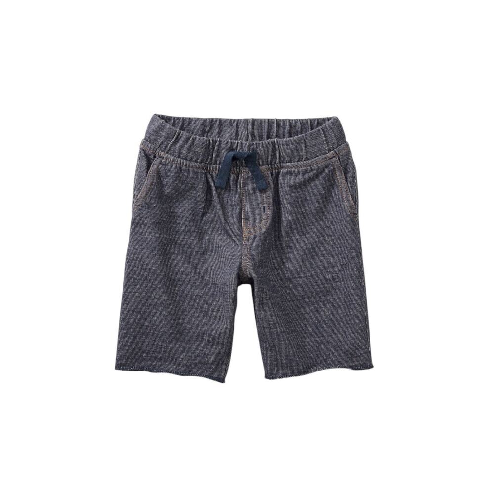 NEW Tea Collection Denim Like Shorts in Indigo 12-18 months